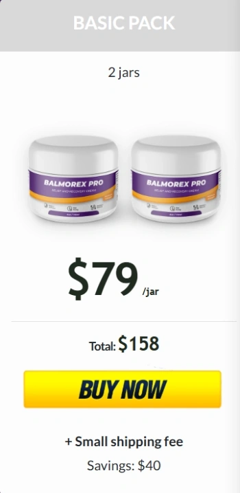 Buy Balmorex 1 jar now